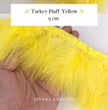 Turkey Fluff  Feathers 9cm