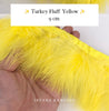 Turkey Fluff  Feathers 9cm