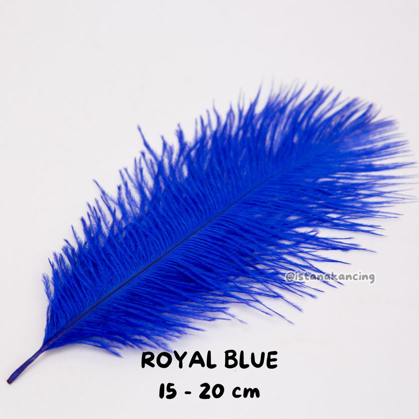 Bulu Ostrich Batangan 15-20cm