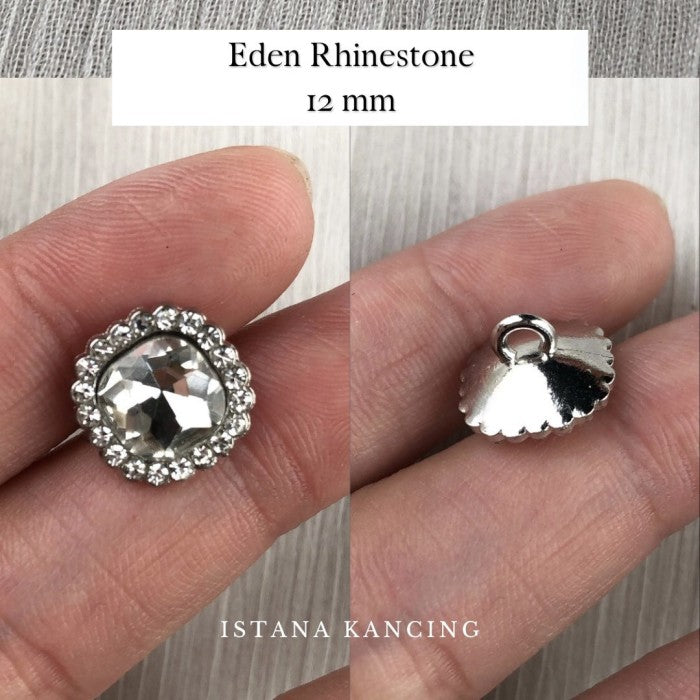 Tombol Berlian Imitasi Eden