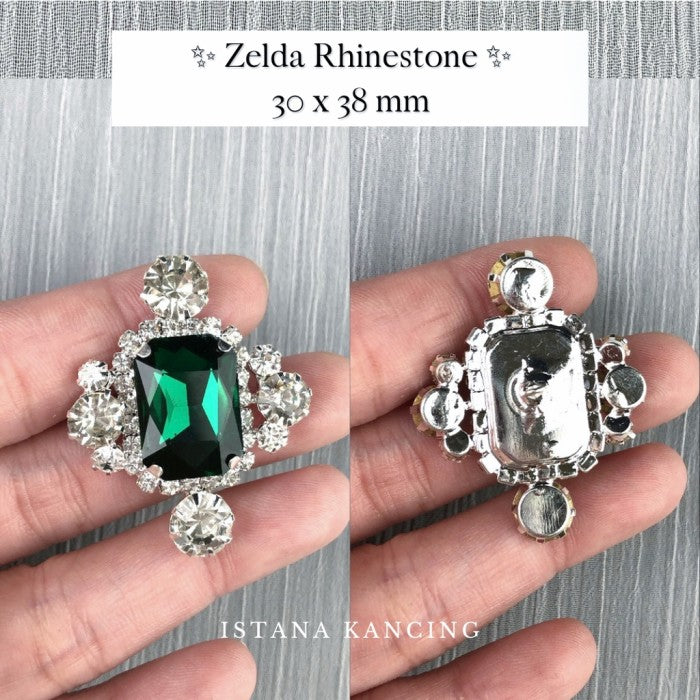 Tombol Berlian Imitasi Zelda