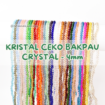 Ceko Bapau Crystal 4mm
