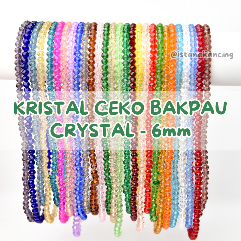Ceko Bapau Crystal 6mm