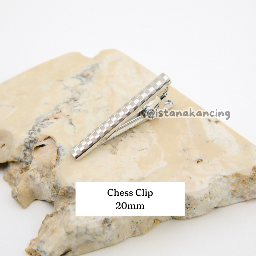 Chess Tie Clip