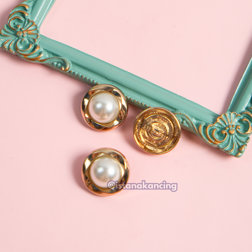 Kancing Mutiara Cordellia 20cm