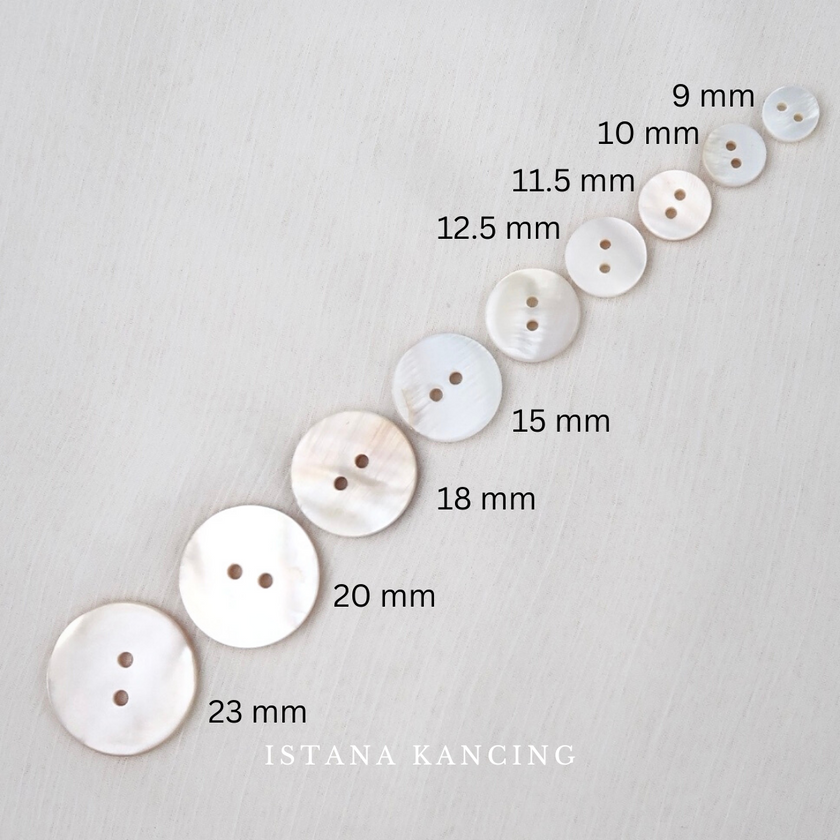 Kancing Kerang Shell Button