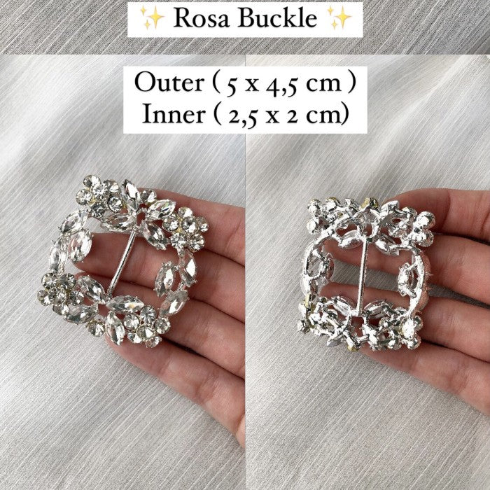 Rosa Rhinestone Buckle