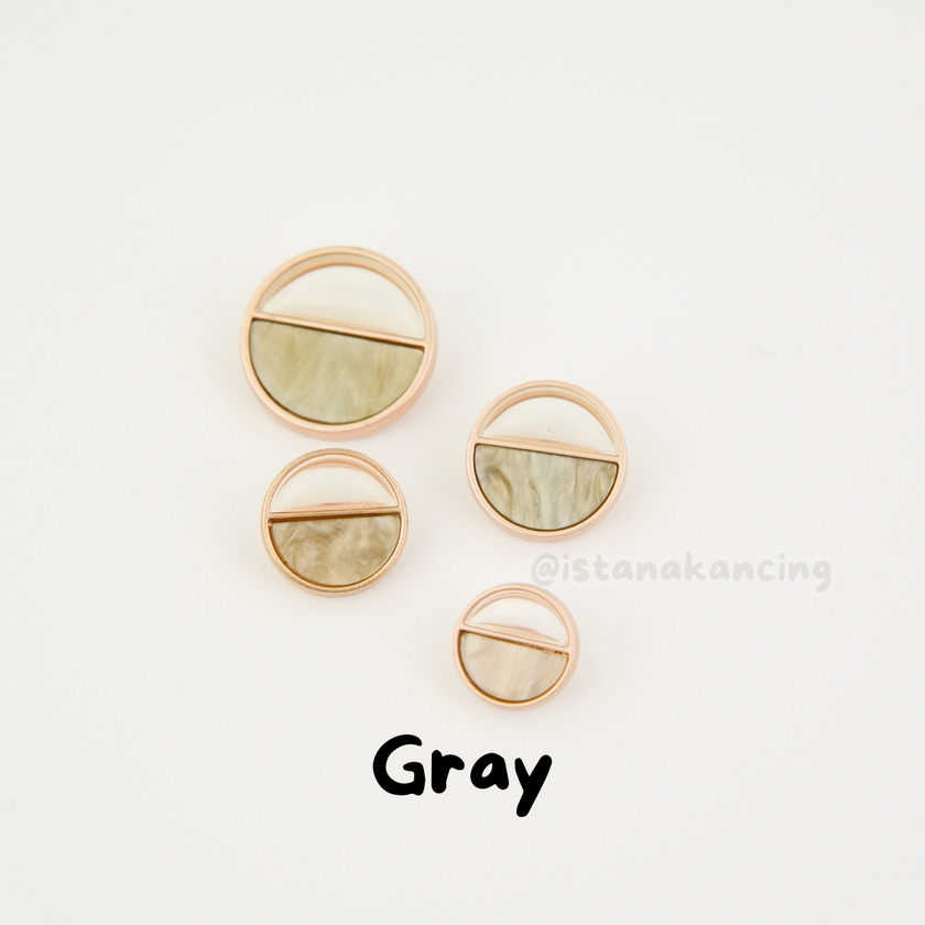 Arielle Marble Button