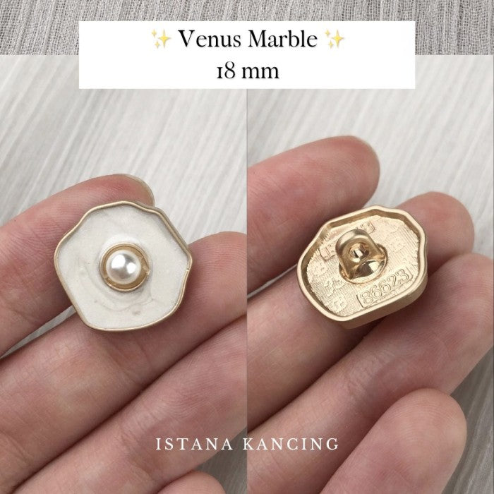 Venus Marble Button