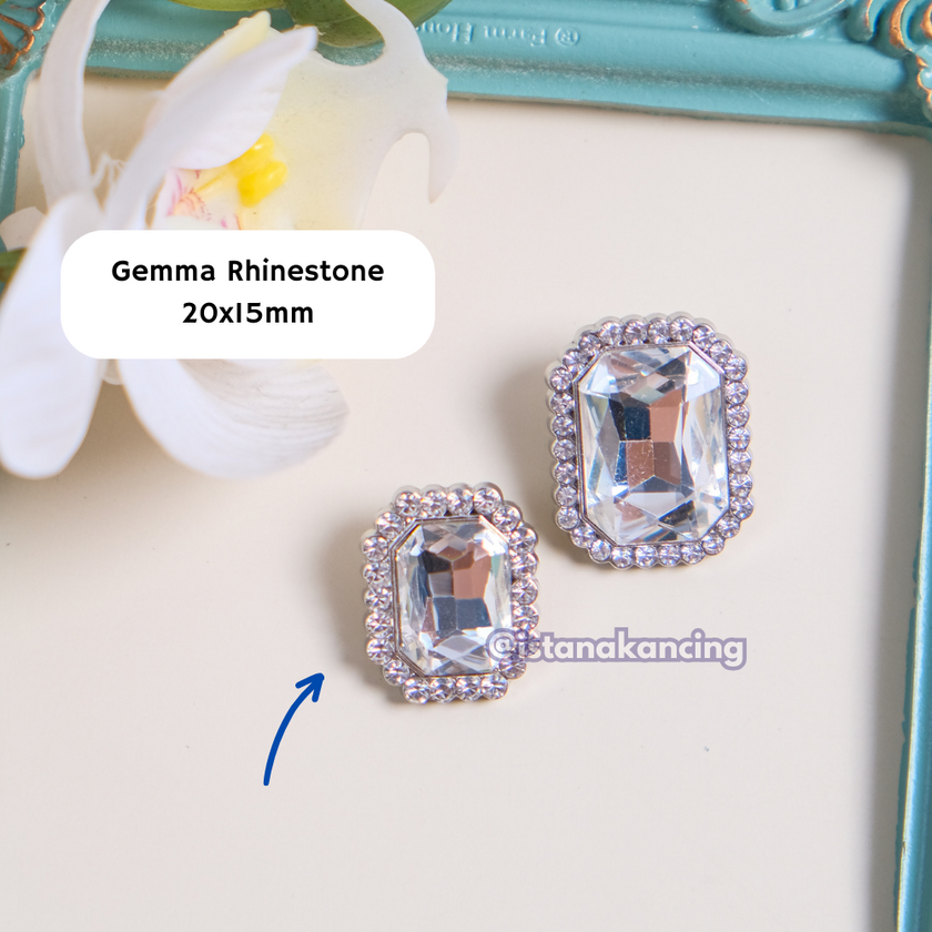 Gemma Rhinestone 25mm & 20mm