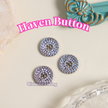 Haven 4 Holes Diamond Button 12mm