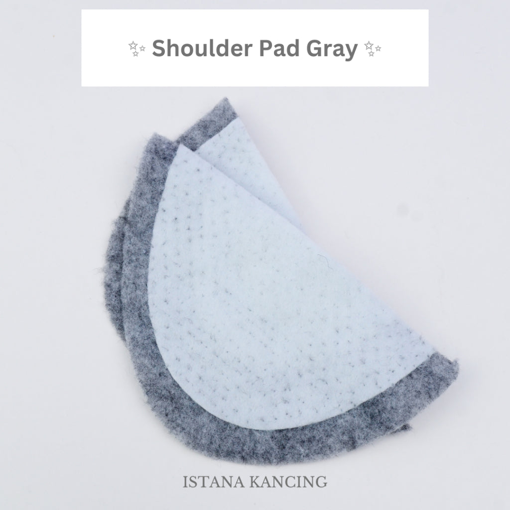 Shoulder Pads AB White &  AB Gray