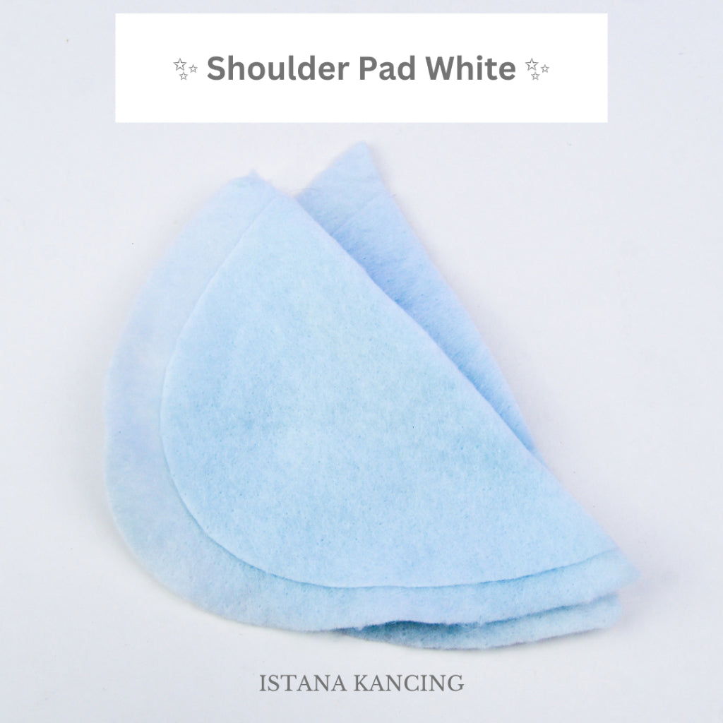 Shoulder Pads AB White &  AB Gray