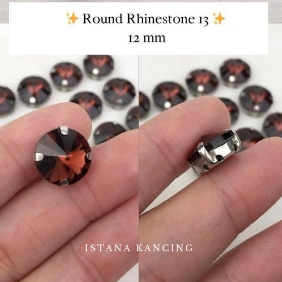 Round Crystal Claw Setting 12mm