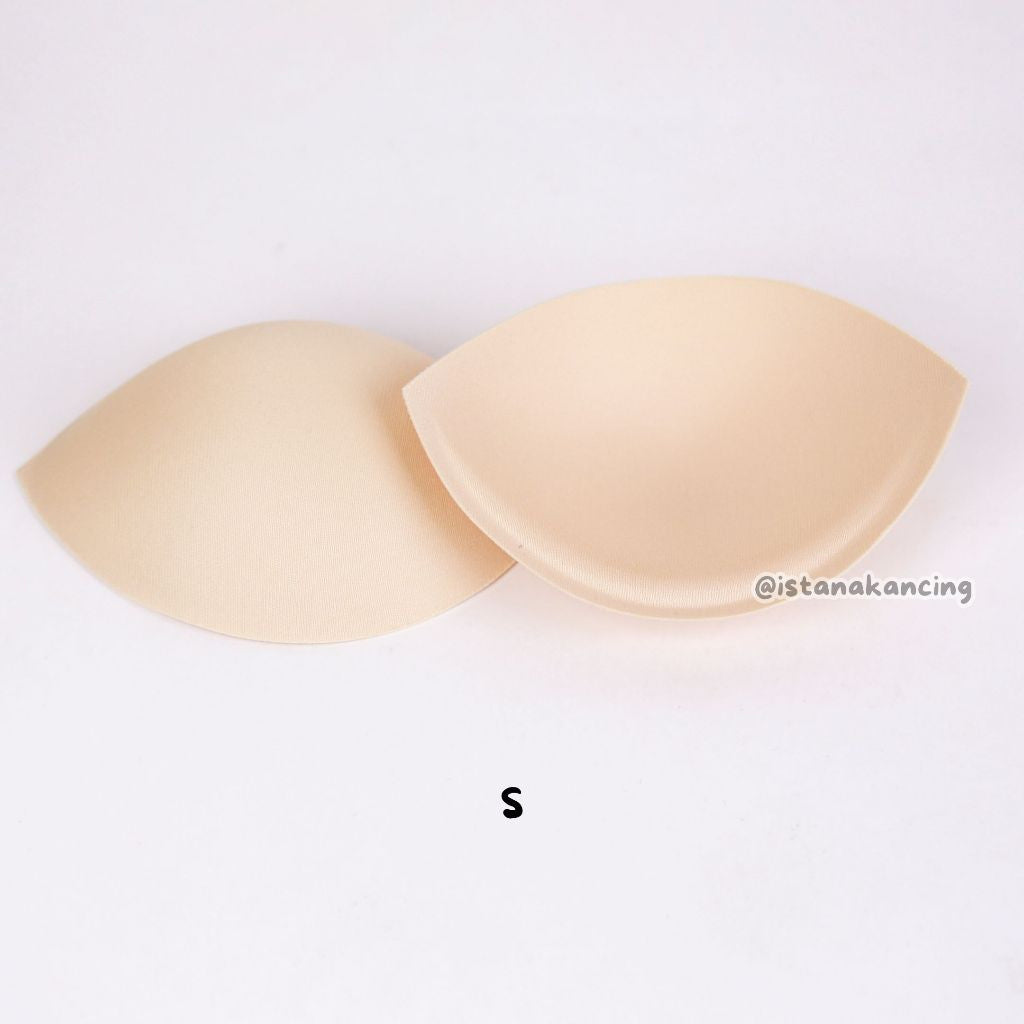 Sepasang Cup Bra Sexy Bra | Busa BH | Bentuk Bulat | Spon Bra | Istana Kancing