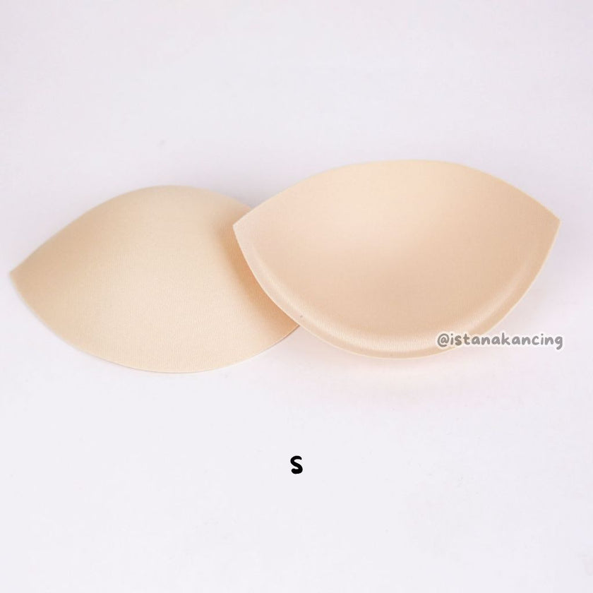 Sepasang Cup Bra Sexy Bra | Busa BH | Bentuk Bulat | Spon Bra | Istana Kancing