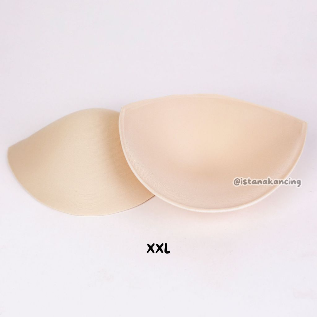 Sepasang Cup Bra Sexy Bra | Busa BH | Bentuk Bulat | Spon Bra | Istana Kancing