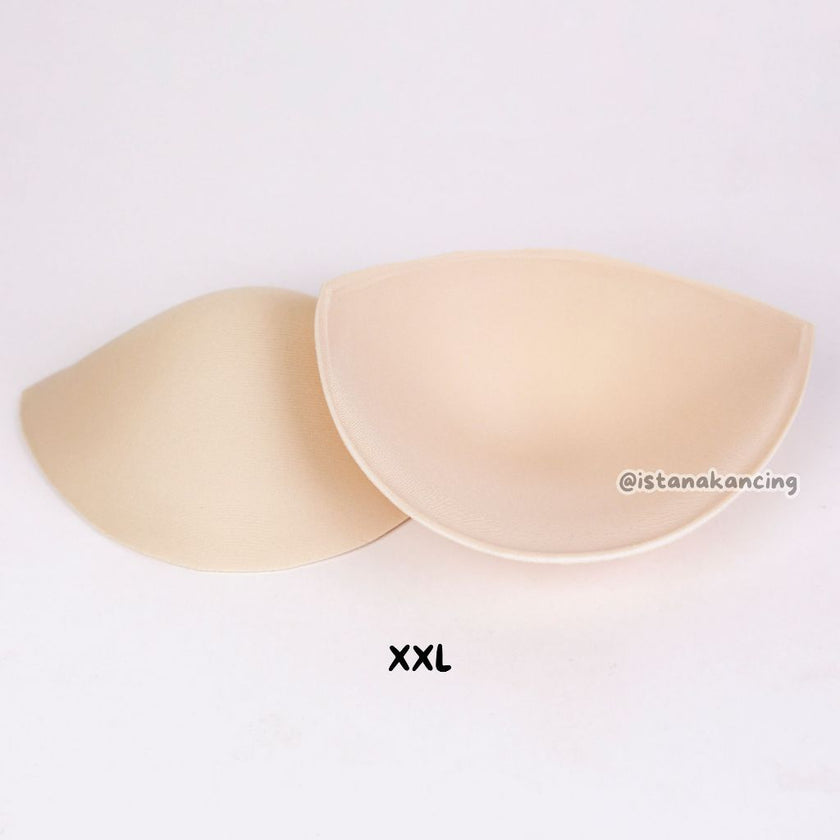 Sepasang Cup Bra Sexy Bra | Busa BH | Bentuk Bulat | Spon Bra | Istana Kancing