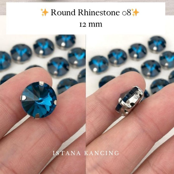 Round Crystal Claw Setting 12mm
