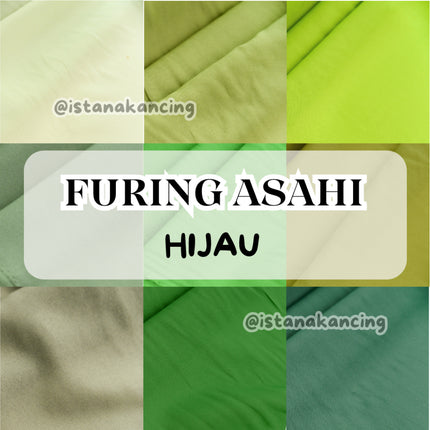 Furing APL Asahi Lebar 115cm | Kain Furing Green Series