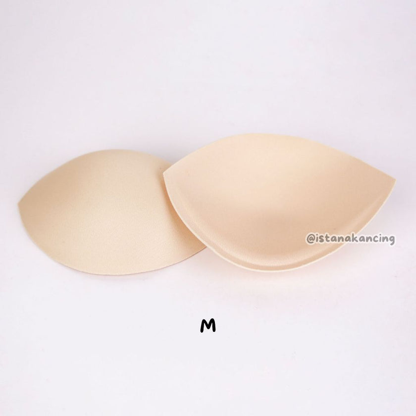 Sepasang Cup Bra Sexy Bra | Busa BH | Bentuk Bulat | Spon Bra | Istana Kancing