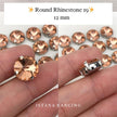 Round Crystal Claw Setting 12mm