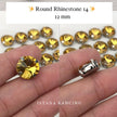 Round Crystal Claw Setting 12mm