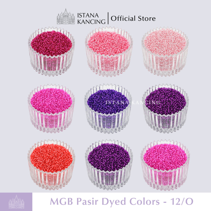 MGB Japan Beads 12/0 Dyed Colors
