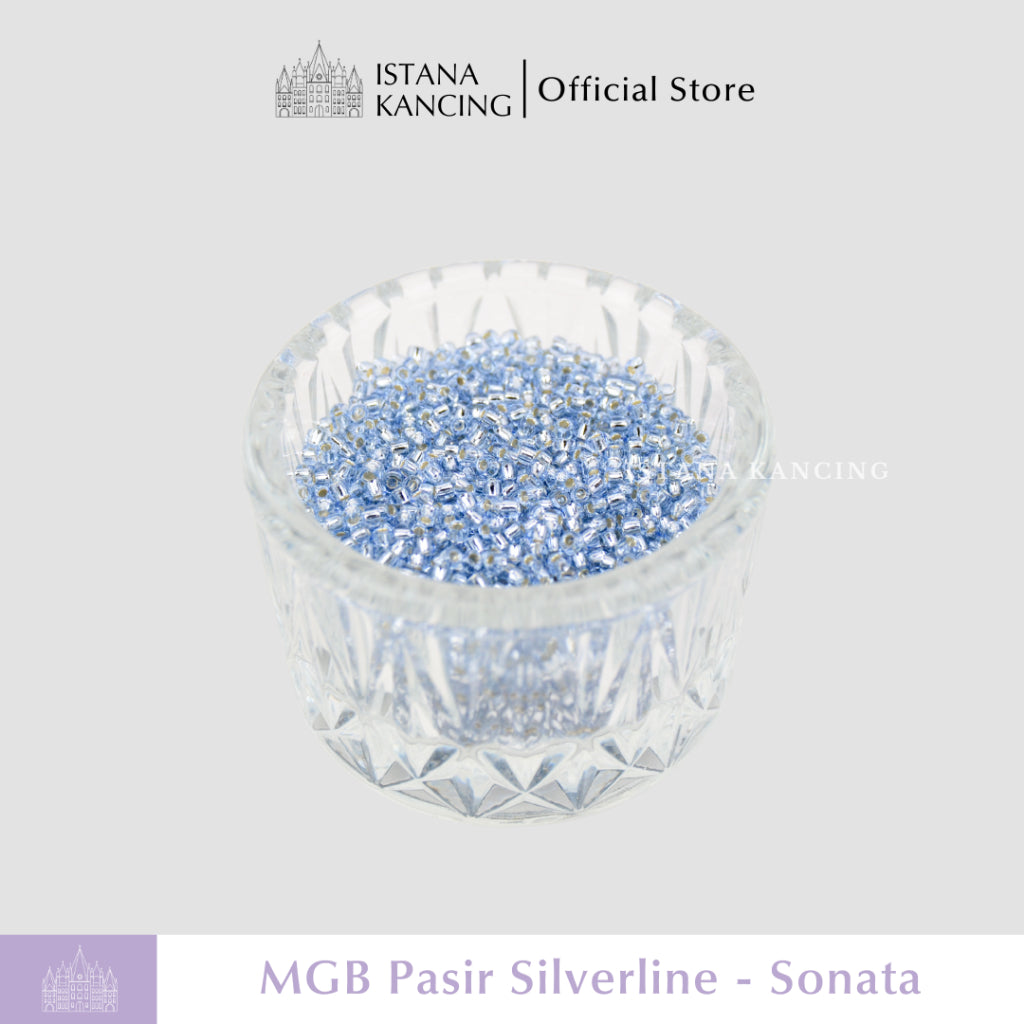 MGB Japan Beads 12/0 Silverline