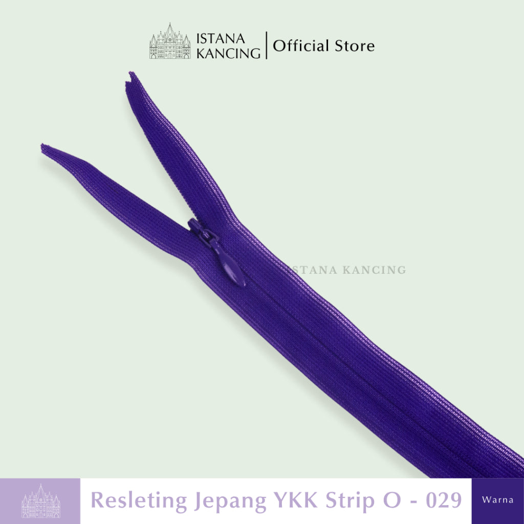 YKK Invisible Zipper - Strip O