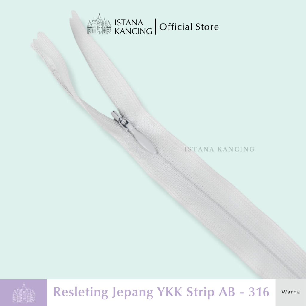 YKK Invisible Zipper - Strip AB