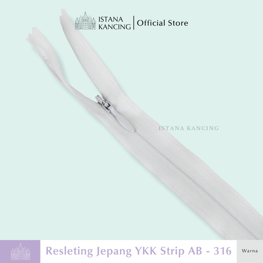 YKK Invisible Zipper - Strip AB