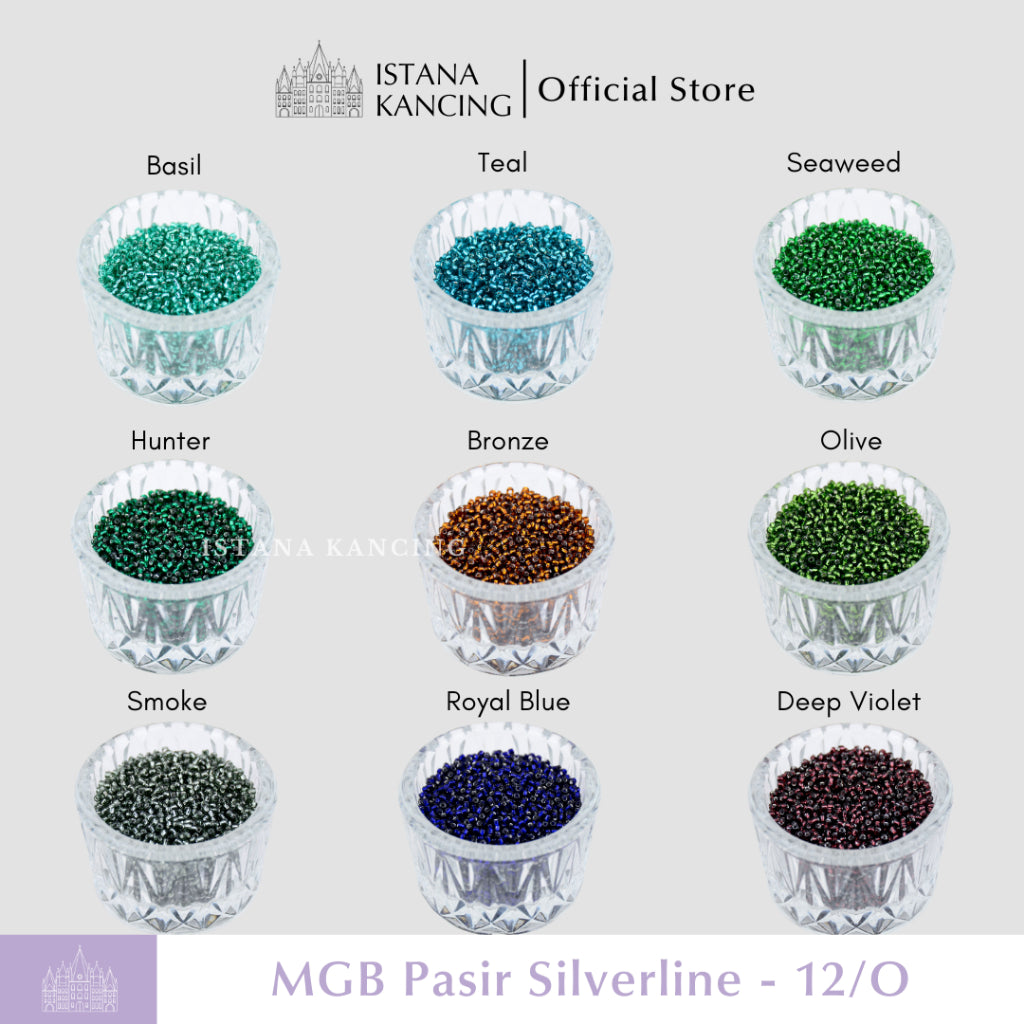 MGB Japan Beads 12/0 Silverline