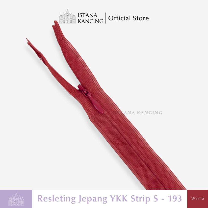 YKK Invisible Zipper - Strip S