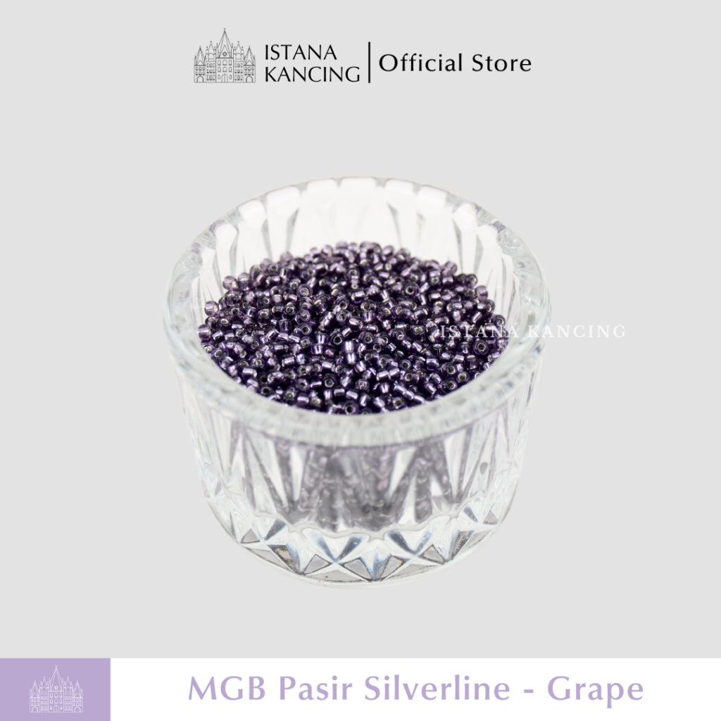 MGB Japan Beads 12/0 Silverline
