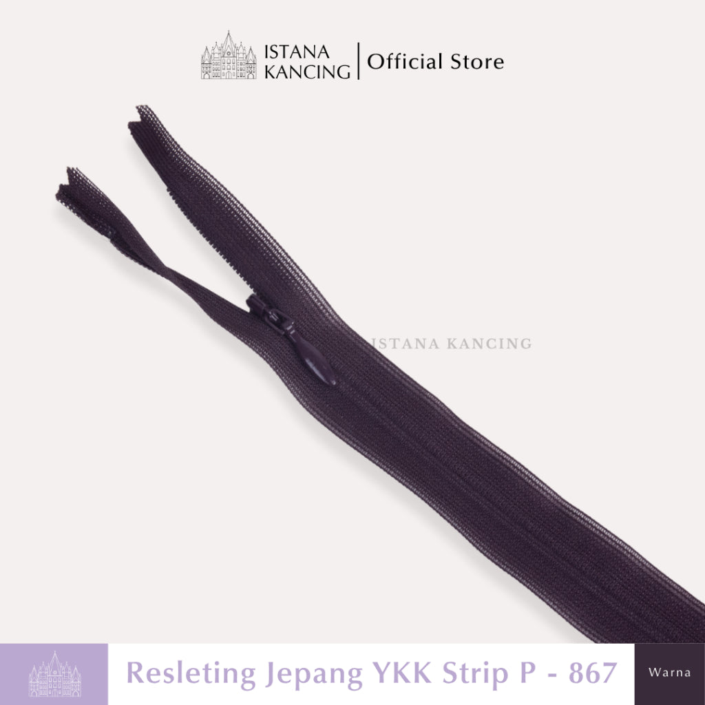 YKK Invisible Zipper - Strip P