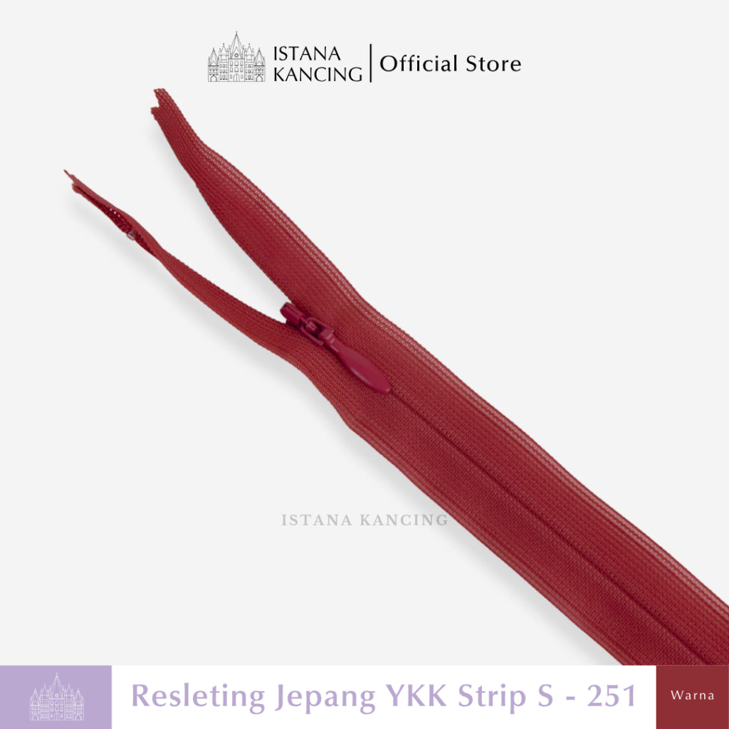 YKK Invisible Zipper - Strip S