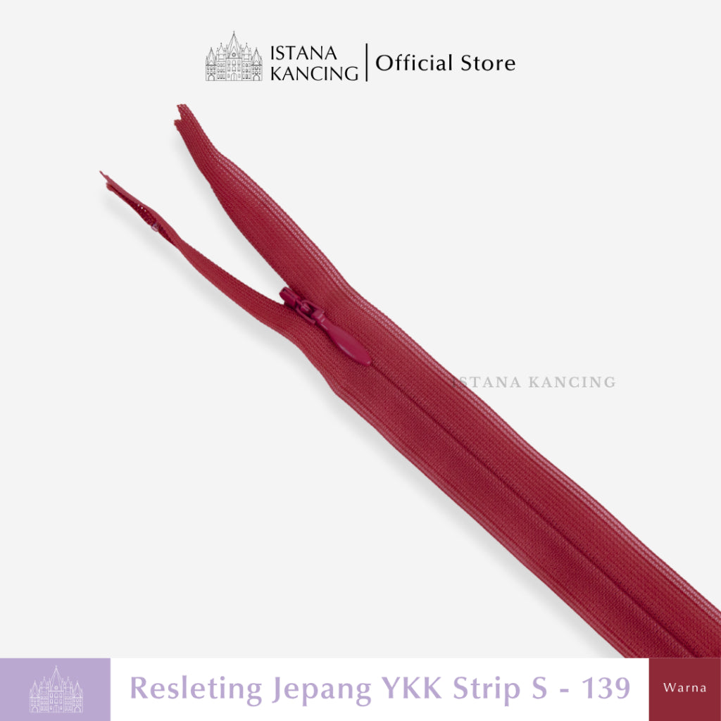 YKK Invisible Zipper - Strip S