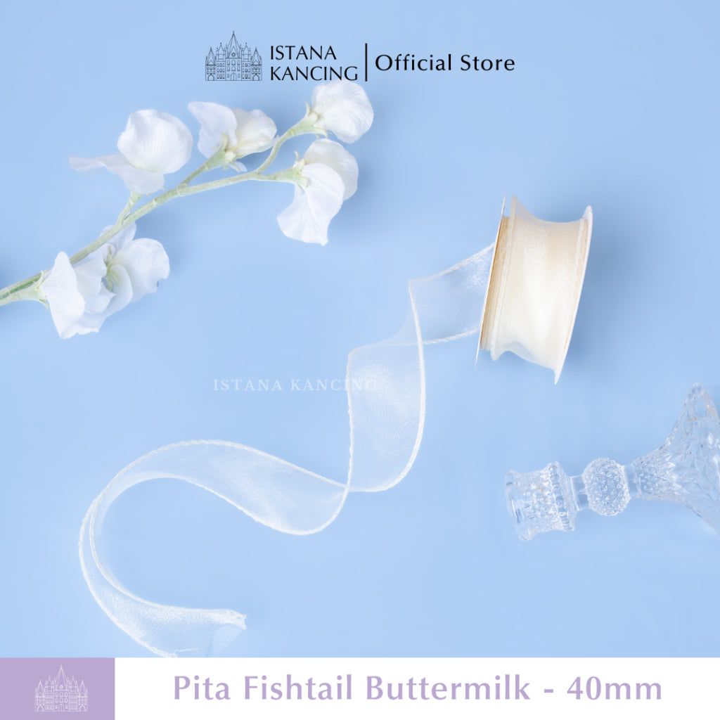 Pita Fishtail Gelombang 40mm