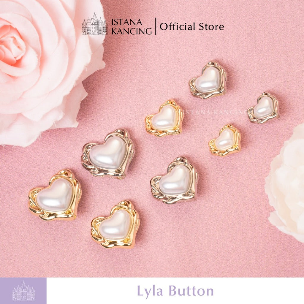 Lyla Heart Button