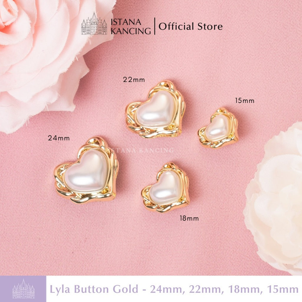 Lyla Heart Button