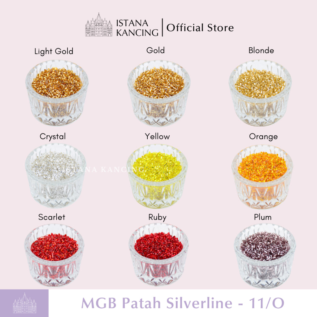 MGB Japan Beads 11/0 Silverline
