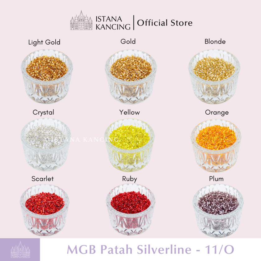 MGB Japan Beads 11/0 Silverline