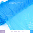 Kain Soft Tulle Lebar 150cm Blue Series