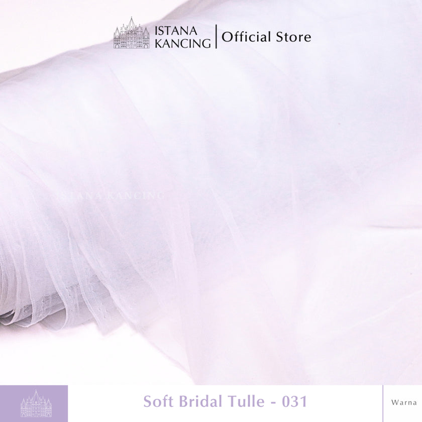Kain Soft Tulle Lebar 150cm Monochrome Series