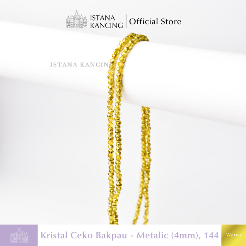 Czech Beads Metalic 4mm