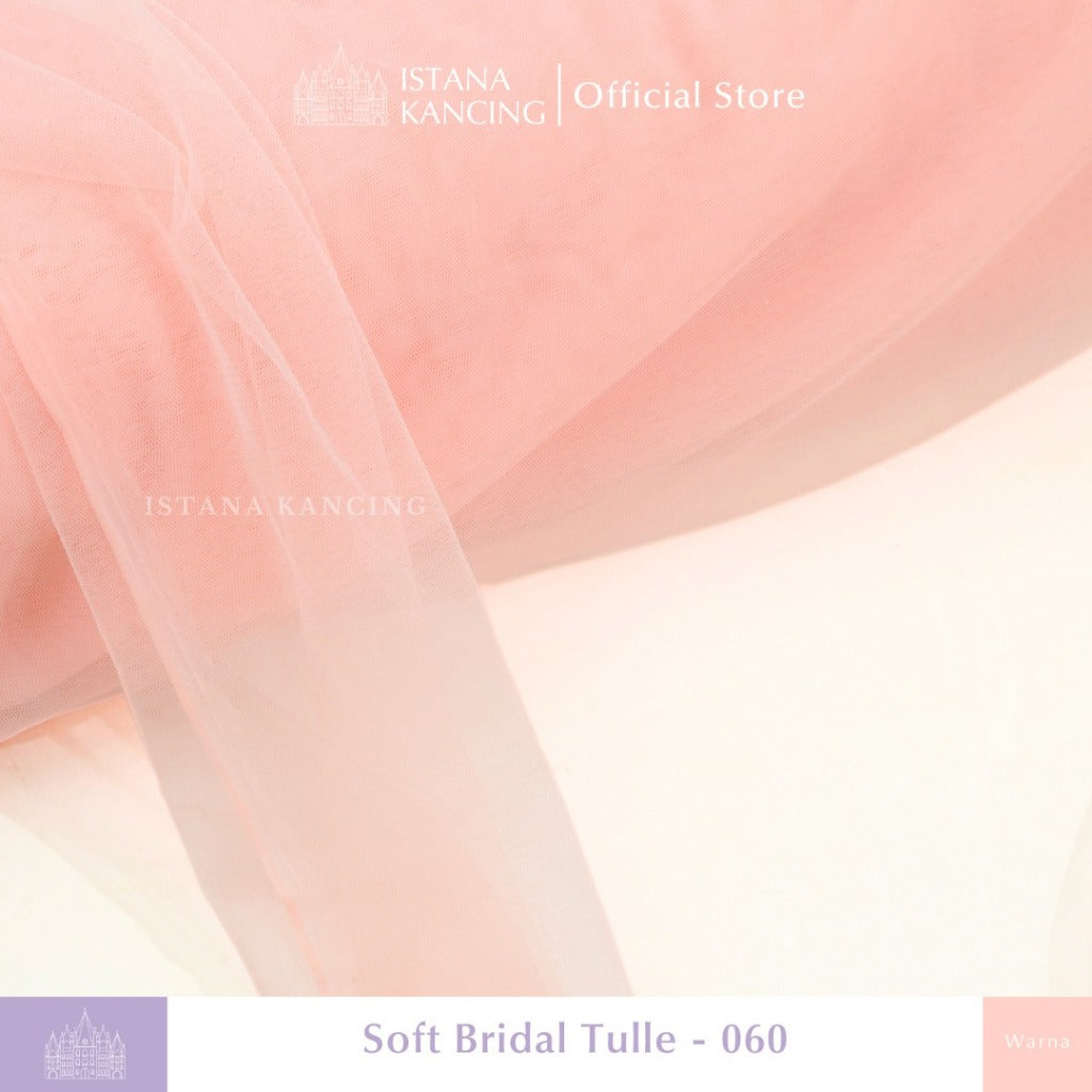 Kain Soft Tulle Lebar 150cm Pink Series