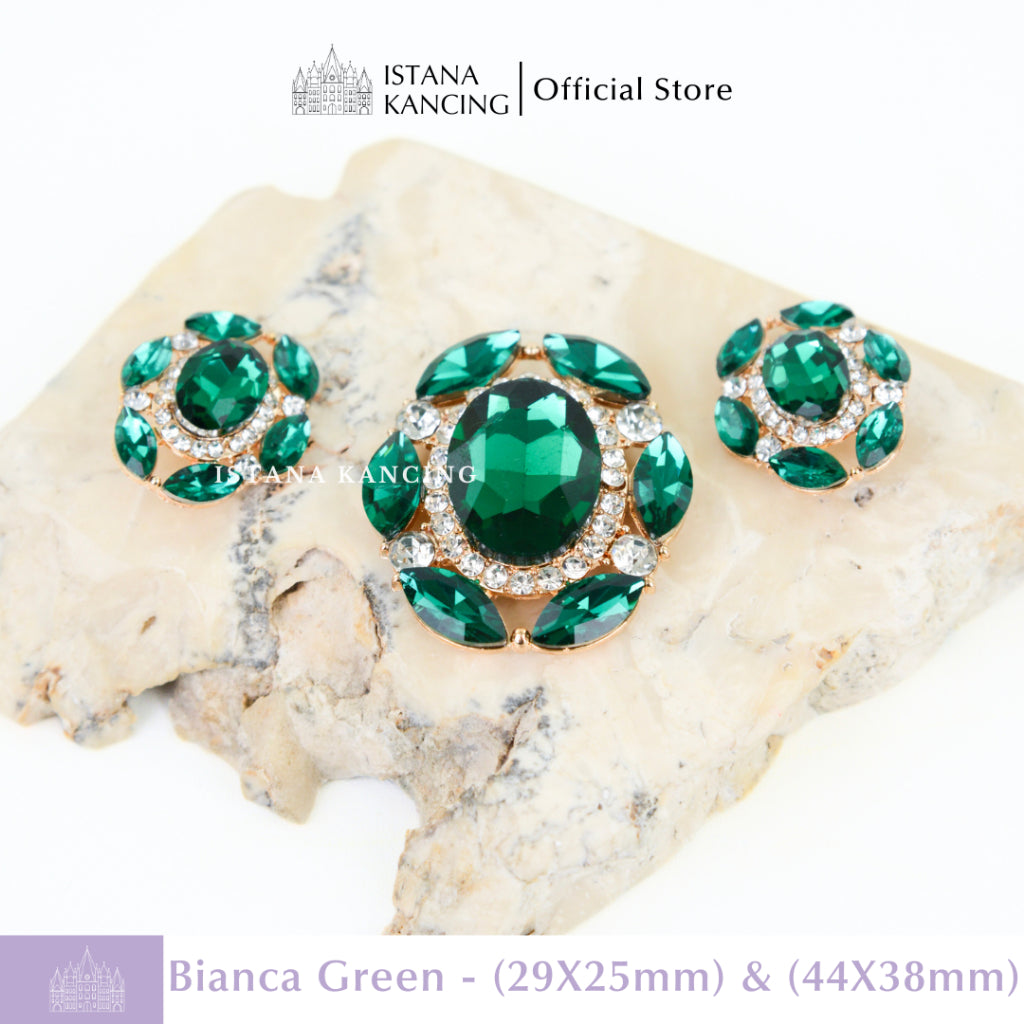 Bianca Rhinestone Button