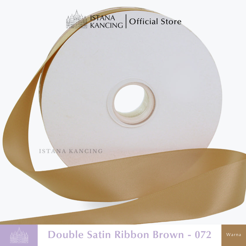 Double Face Satin Ribbon 1/2