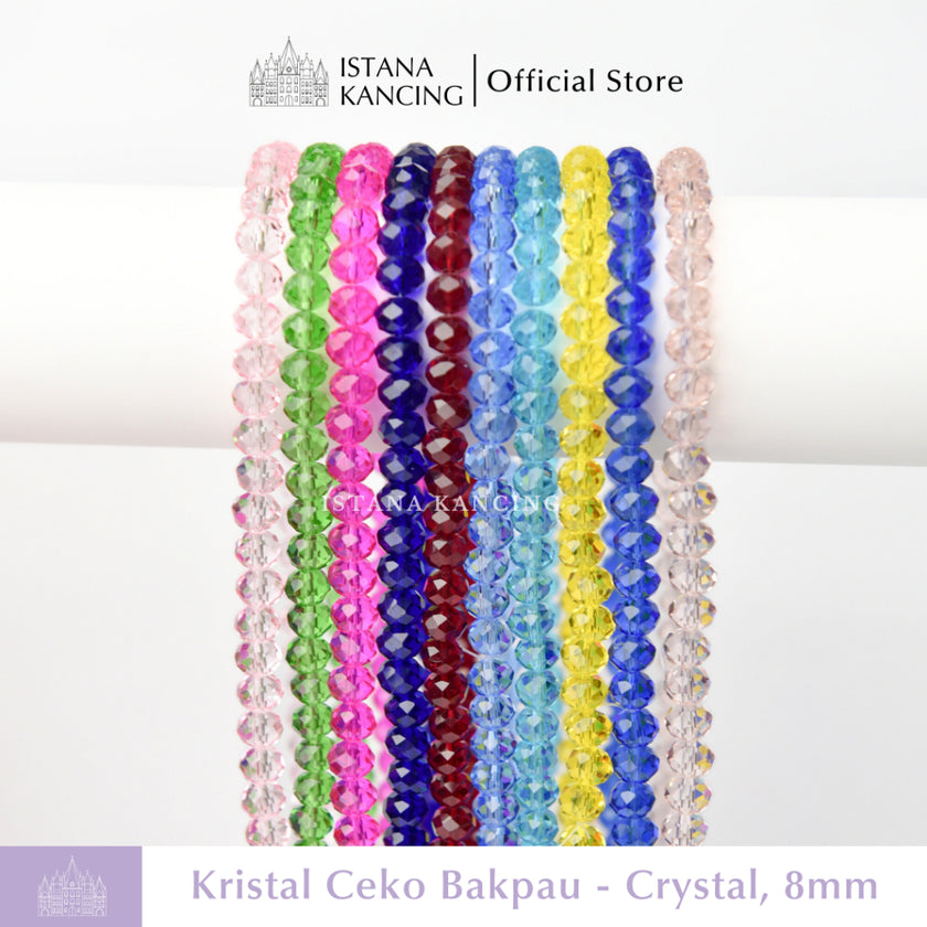 Czech Beads Crystal 8mm